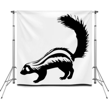 Skunk Custom Size Backdrop