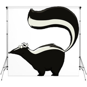 Skunk Fleece Backdrop