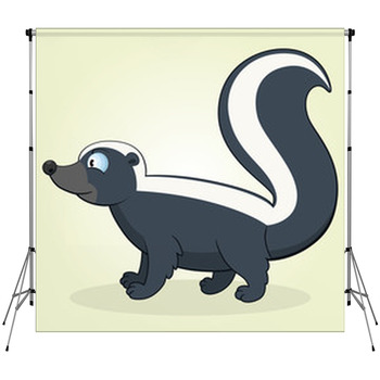 Skunk Fleece Backdrop