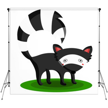 Skunk Fleece Backdrop
