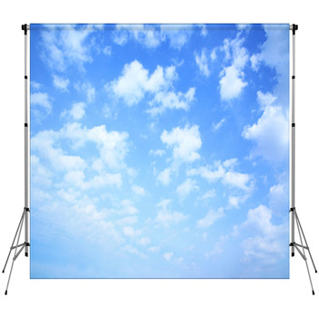 Sky And Clouds Custom Size Backdrop