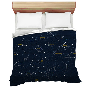 Comforters Duvets Sheets, Constellation Duvet Cover Full