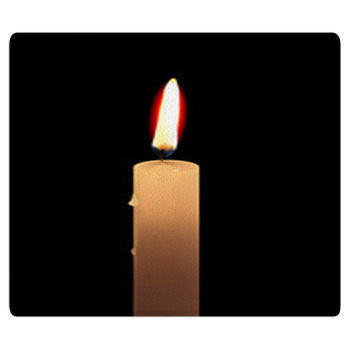 Small Candle Bath Mat
