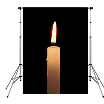 Small Candle Pole Pocket Backdrop