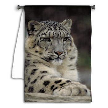 Snow Leopard Towel