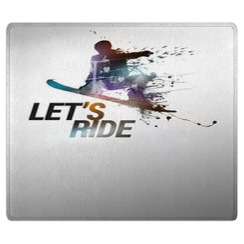 Snowboard Background Area Rug