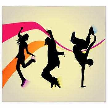 So You Wanna Dance? Custom Size Floor Mat