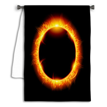 Solar Eclipse Towel