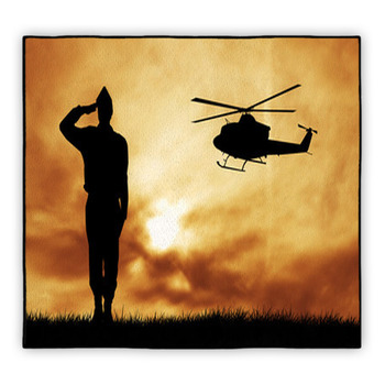 Helicopter Area Rugs & Custom Size Floor Mats