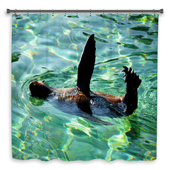 South African Fur Seal. Shower Curtain