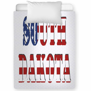 South Dakota American National Flag Toddler Comforter