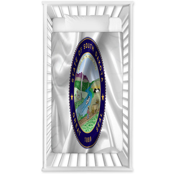 South Dakota Seal Baby Crib Comforter