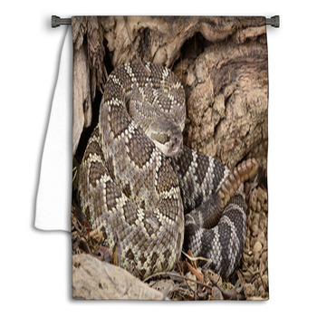 Southern Pacific Rattlesnake. Towel
