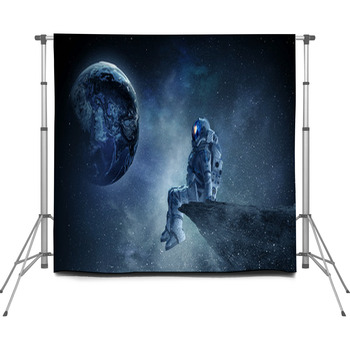 Astronaut Photographer Backdrops | Available in nearly ANY Custom Sizes