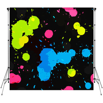 Spectrum Color Seamless Blot Texture Fleece Backdrop