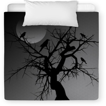 Spooky Tree Toddler Duvet