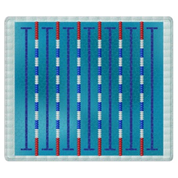 Sport Swimming Pool Area Rug