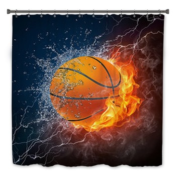 Sports Bath Decor