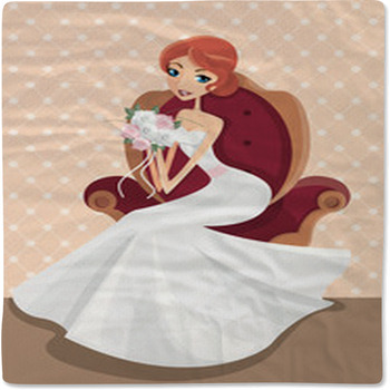 Sposa In Posa Per Una Foto Baby Blanket