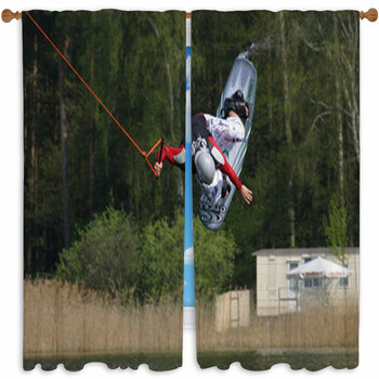 Sprung II Custom Size Window Curtain