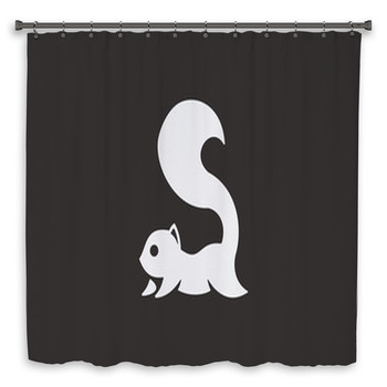 Squirrel Shower Curtain