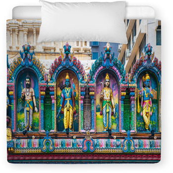 Sri Krishnan Temple Singapore Toddler Comforter
