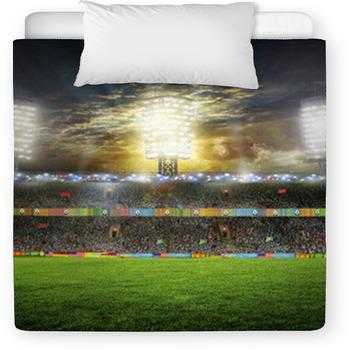 Stadium With Fans Toddler Duvet