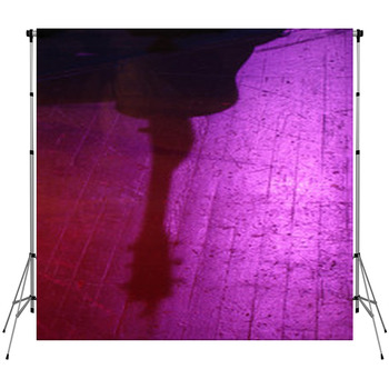 Star Guitar Fleece Backdrop