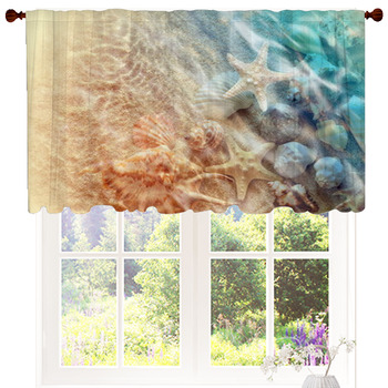 Starfish And Seashell On The Summer Custom Size Valance