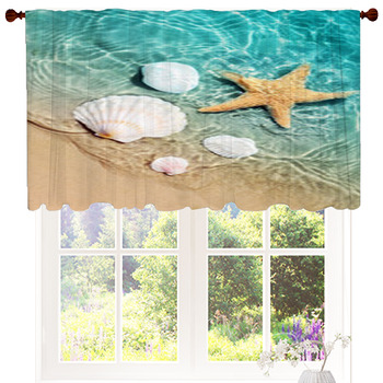 Starfish And Seashell On The Summer Custom Size Valance