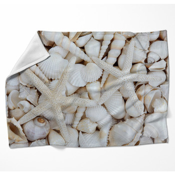Starfish Lovers Woven Throw Blanket