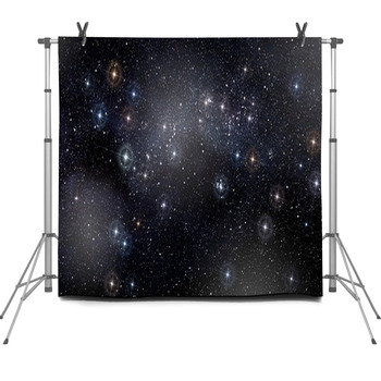 Starry Space Fleece Backdrop