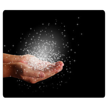 Stars And Magic In Your Hands Bath Mat