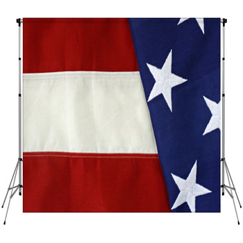 Stars And Stripes Fleece Backdrop