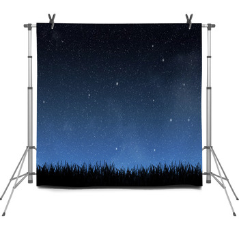 Stars Fleece Backdrop