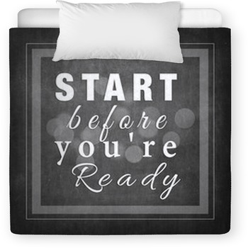 Start Before You Are Ready Toddler Comforter