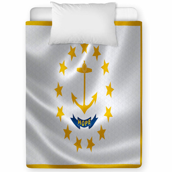 State Of Rhode Island And Providence Toddler Comforter