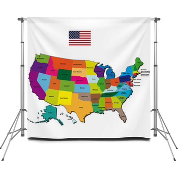Stati Uniti D'america Custom Size Backdrop