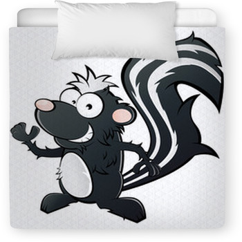 Stinktier Cartoon Lustig Toddler Comforter