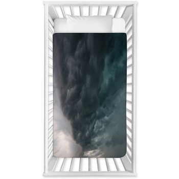 Storm Clouds Baby Crib Comforter