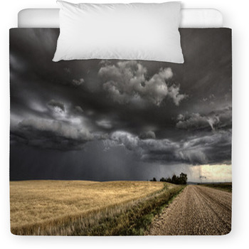 Storm Clouds Saskatchewan Toddler Comforter