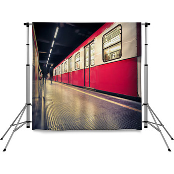 Subway Pole Pocket Backdrop