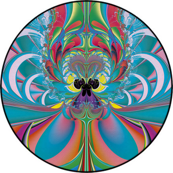 Summer Butterfly Round Rug