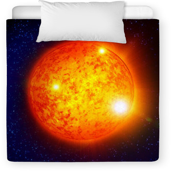 Sun In Outer Space Toddler Duvet
