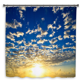  Sunrise Custom Size Shower Curtain