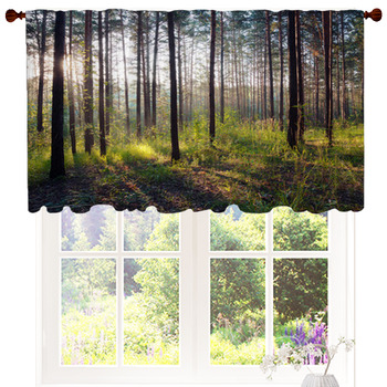Sunset In The Woods Custom Size Valance
