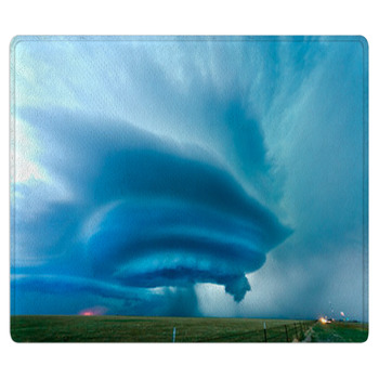 Supercell Near Vega In Texas, May 2012 Bath Mat