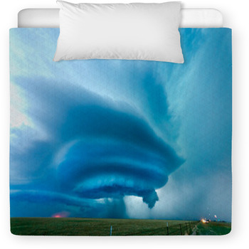 Supercell Near Vega In Texas, May 2012 Toddler Comforter