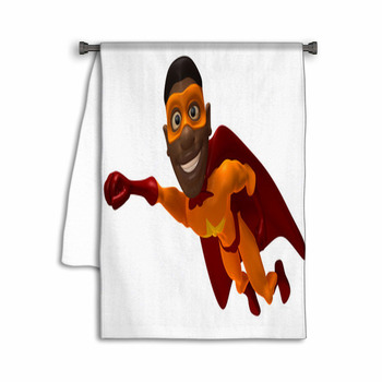 Superhero Noir Towel