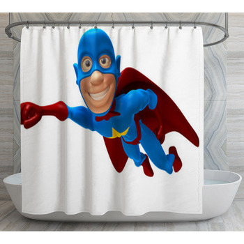 Superheros Shower Curtain